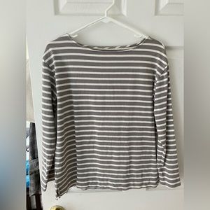 Heavyweight breton long sleeve tee